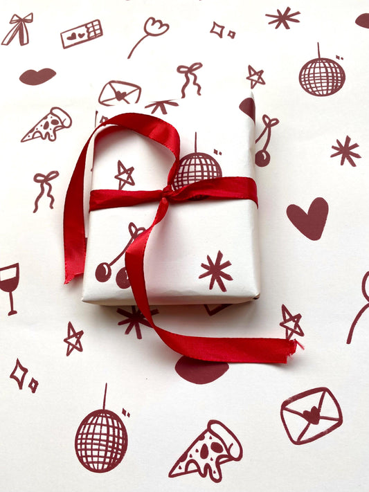 Soul Mates A2 Wrapping Paper Sheet