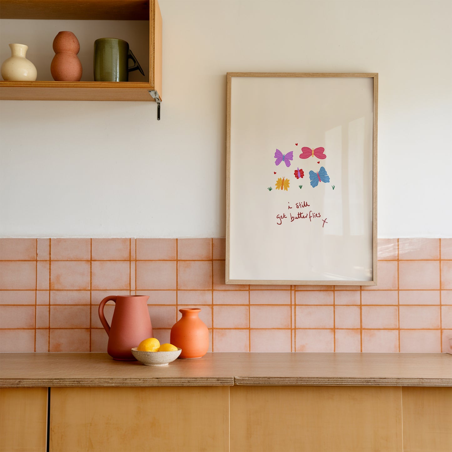 I Still Get Butterflies Heartfelt Print