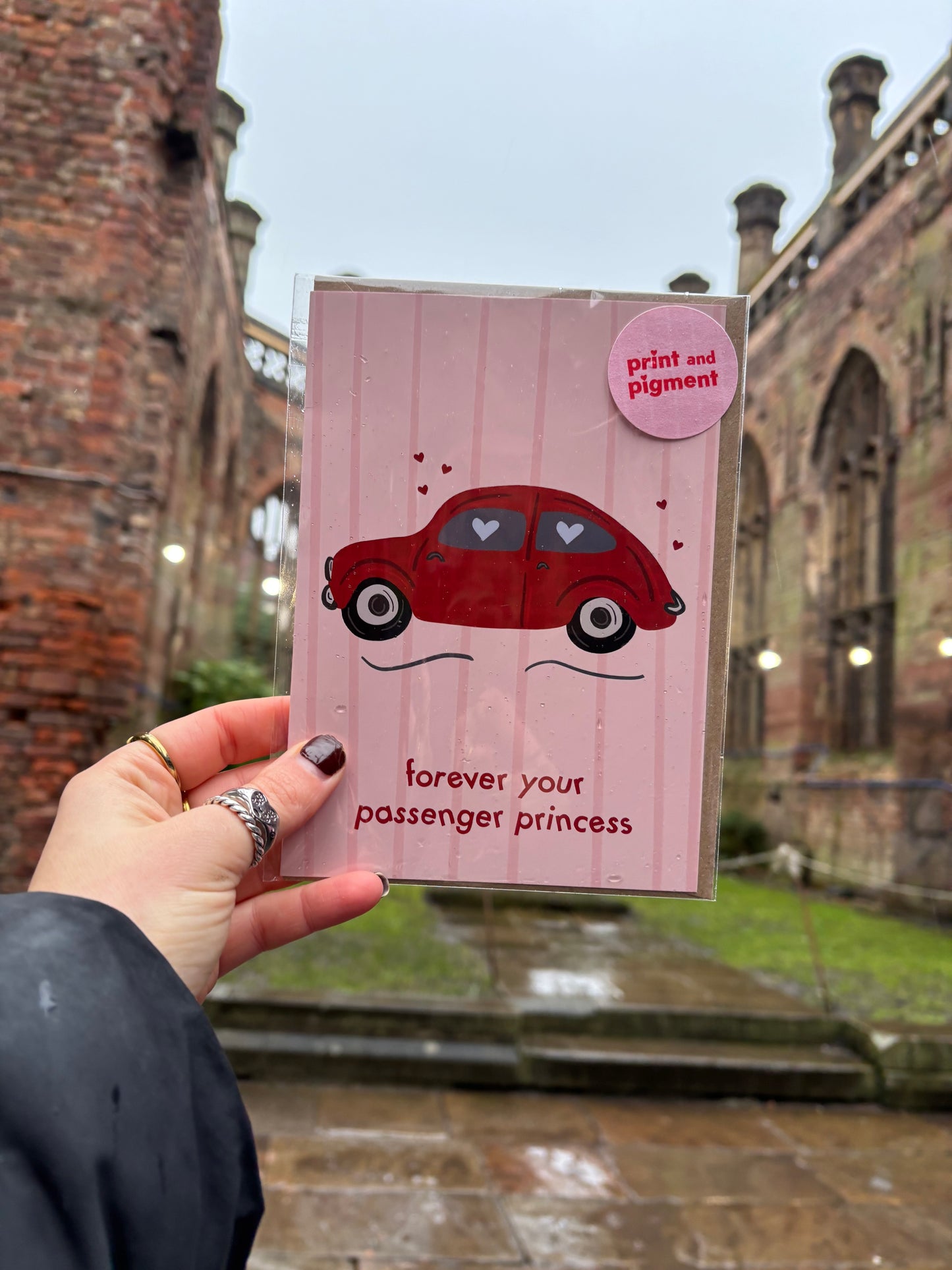 Forever Your Passenger Princess Romance Card