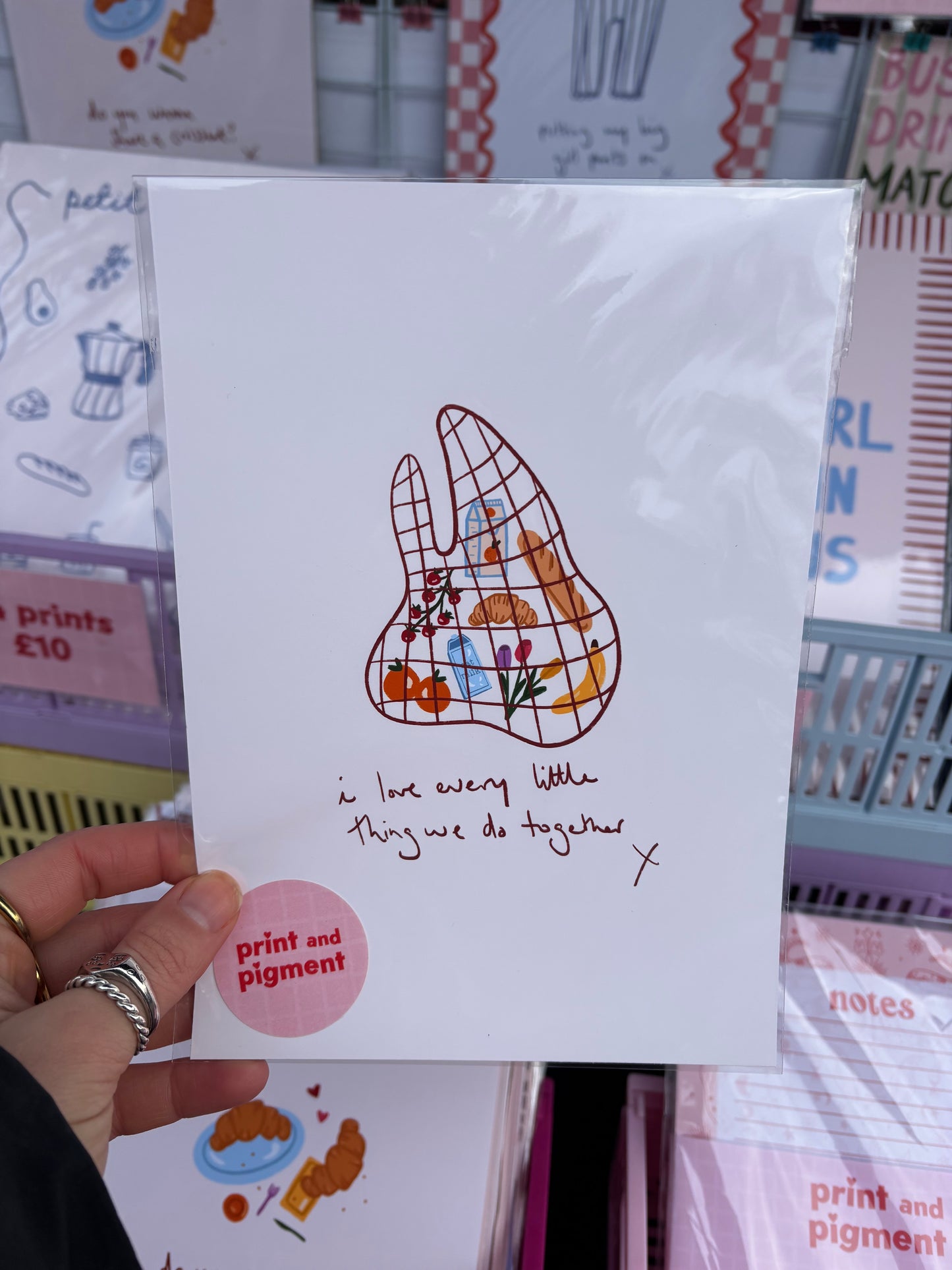 I Love Every Little Thing We Do Together Cute Couples Print