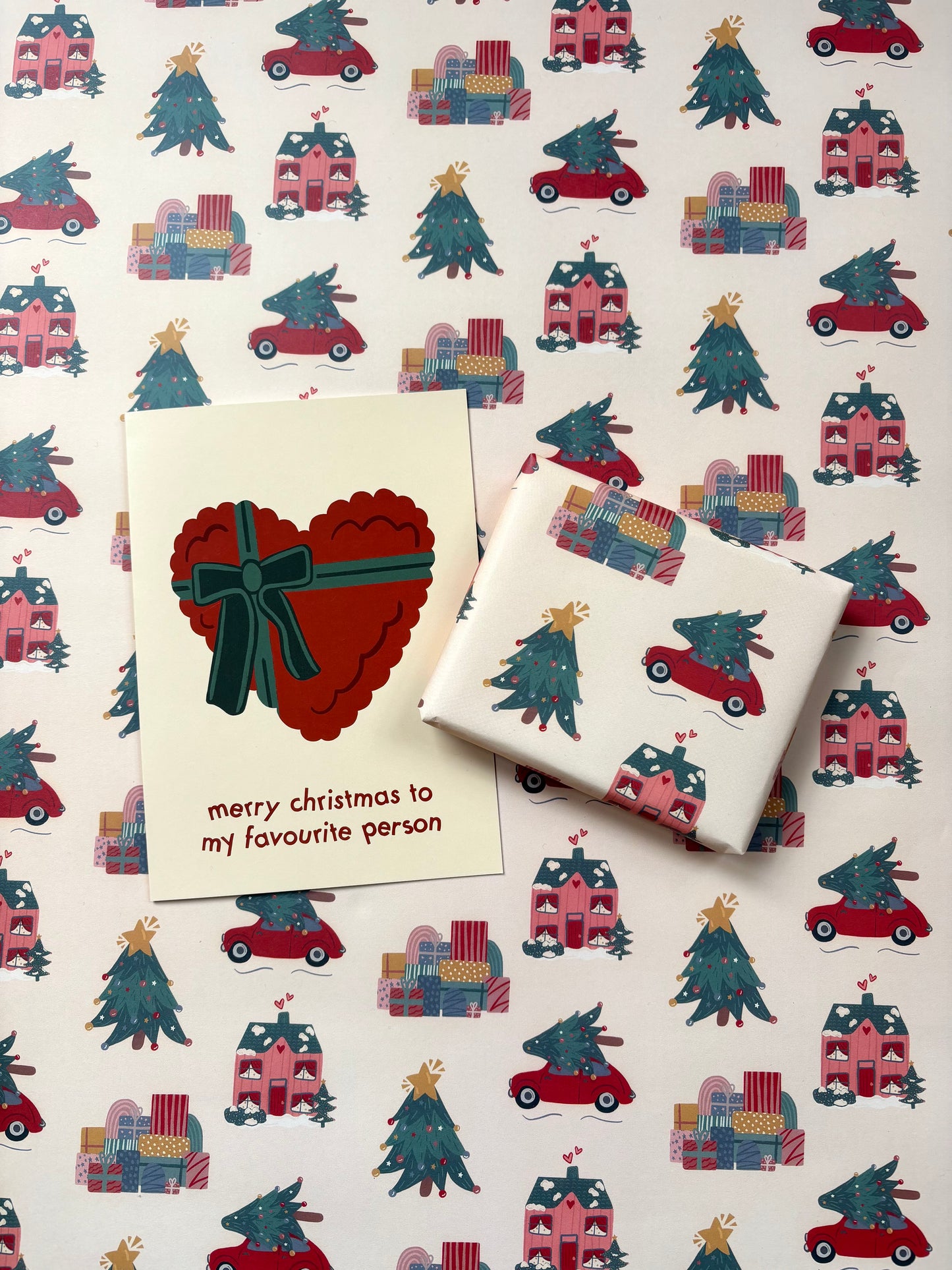 Merry Christmas To My Favourite Person Festive Card