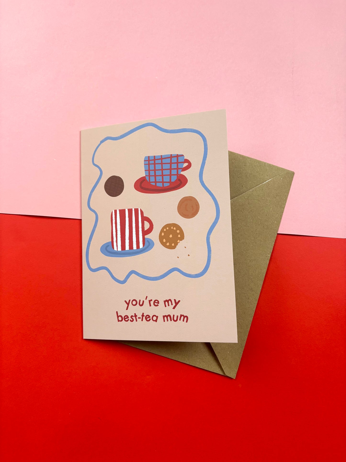 You're My Best-Tea Mum card – Cute Mother's Day Card