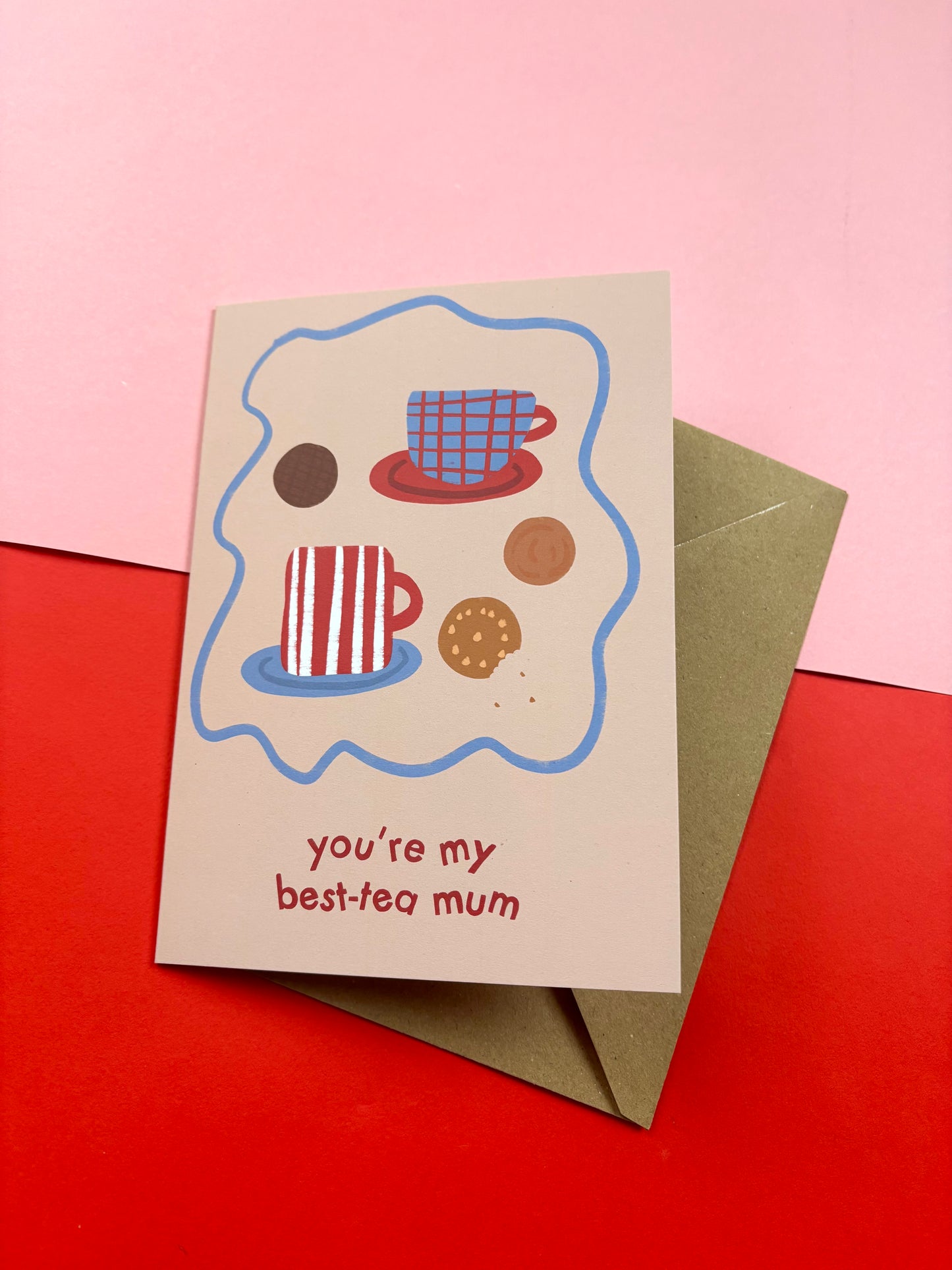 You're My Best-Tea Mum card – Cute Mother's Day Card