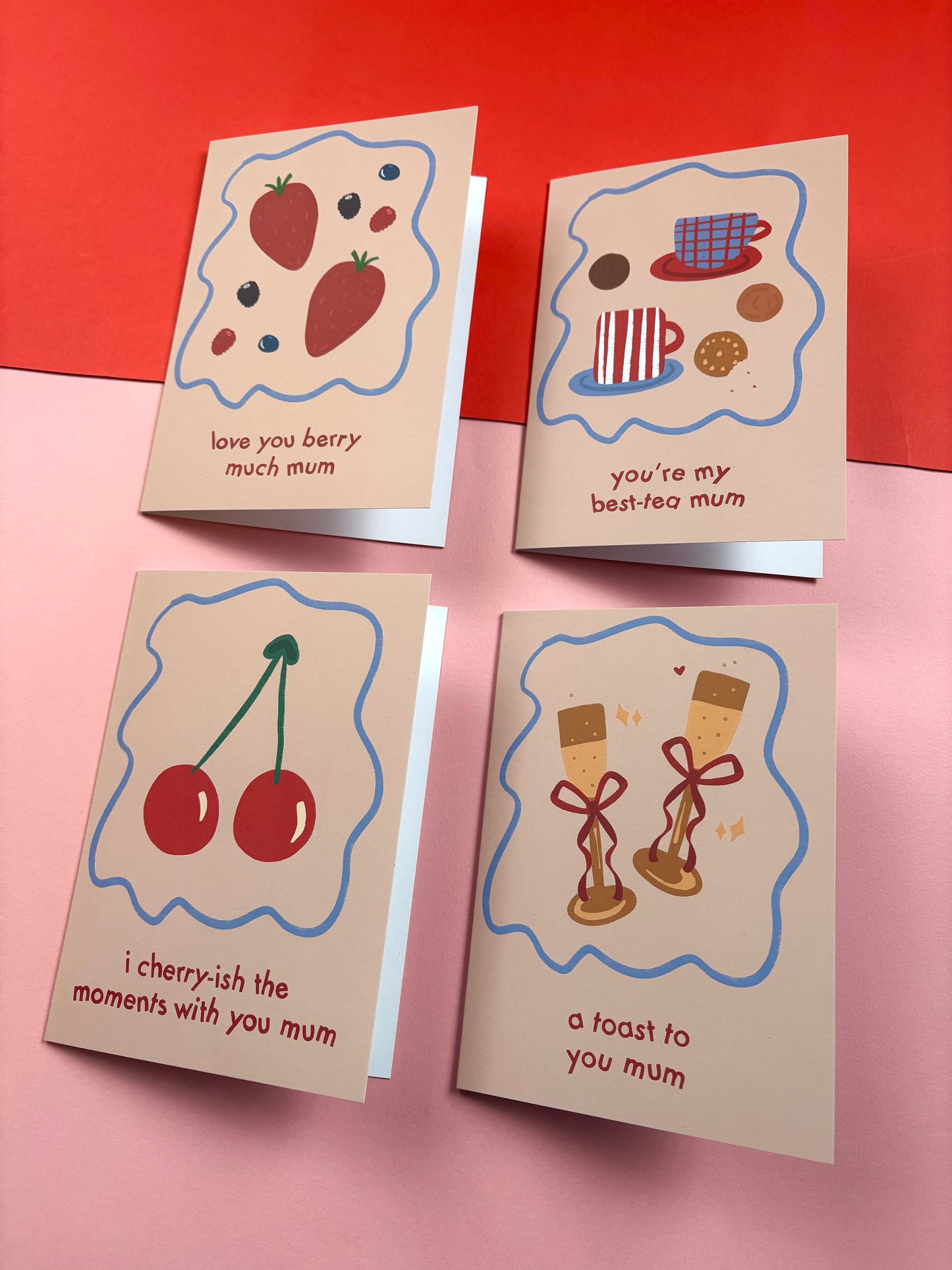 A Toast To You Mum card – Cute Mother's Day Card