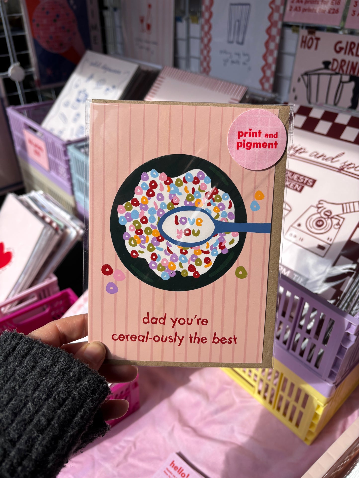 Dad You Are Cereal-ously The Best card