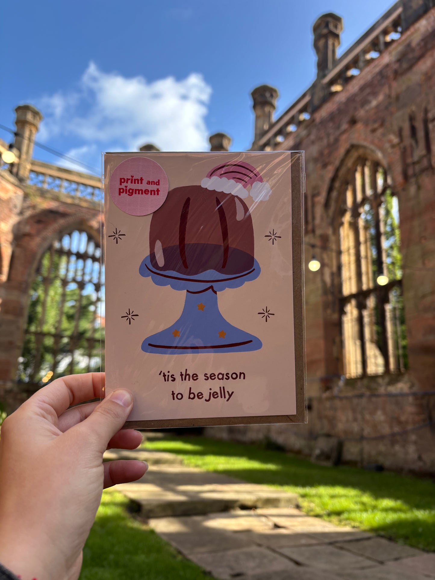 Tis' The Season To Be Jelly card