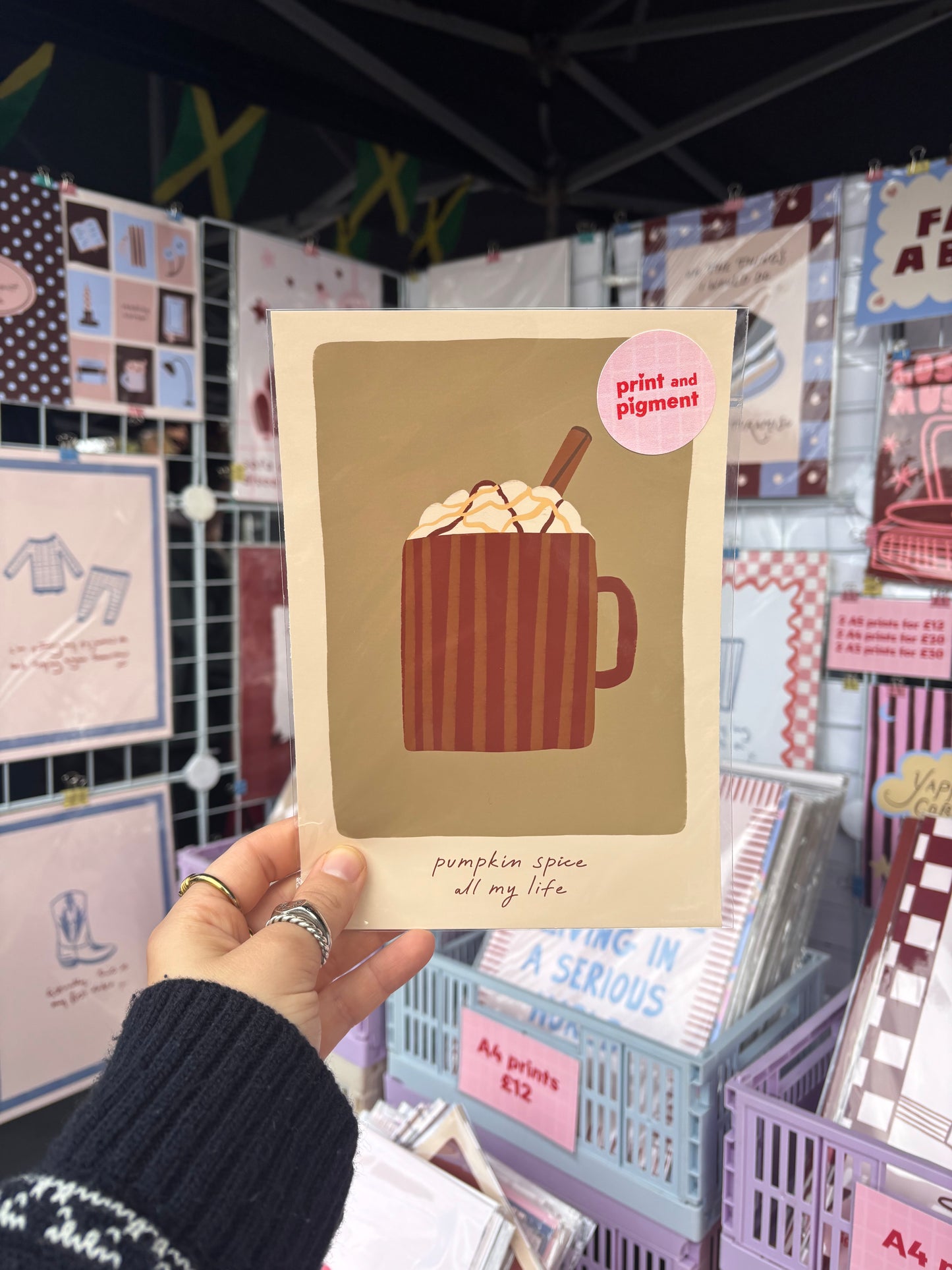 Pumpkin Spice All My Life print