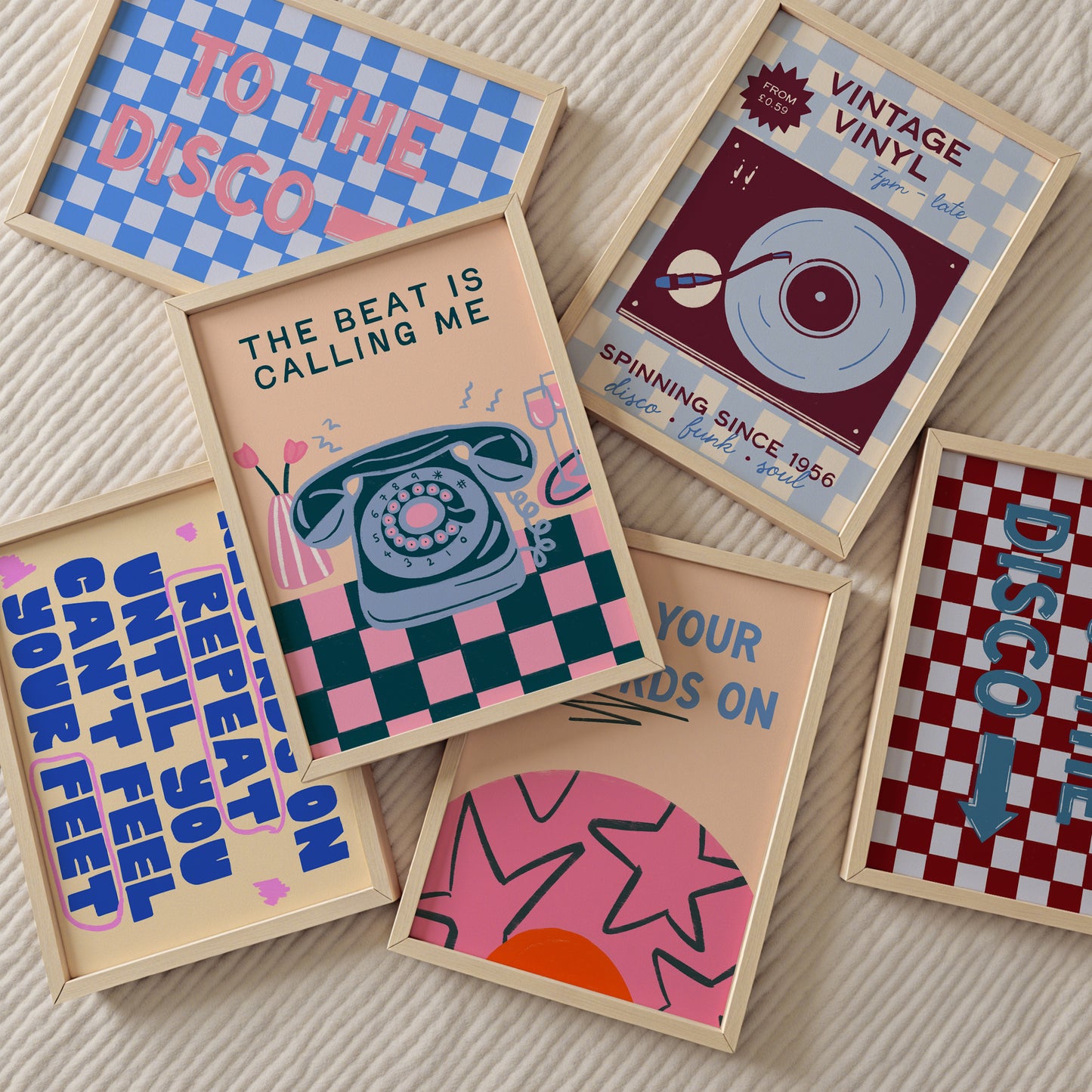 To The Disco Music Print