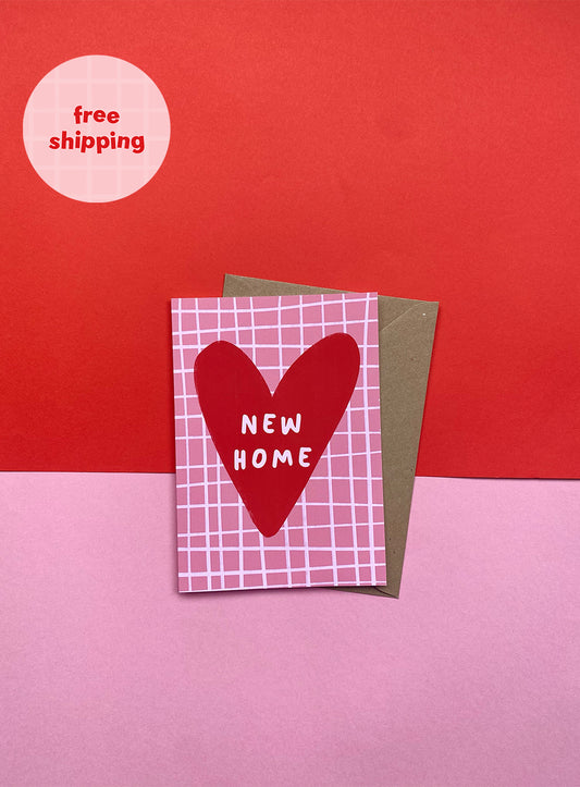 New Home Hand Drawn Card