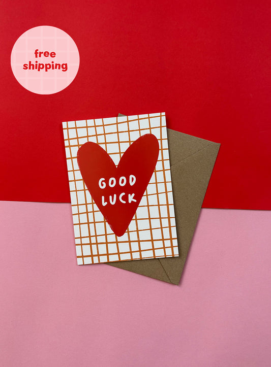 Good Luck Celebration Card