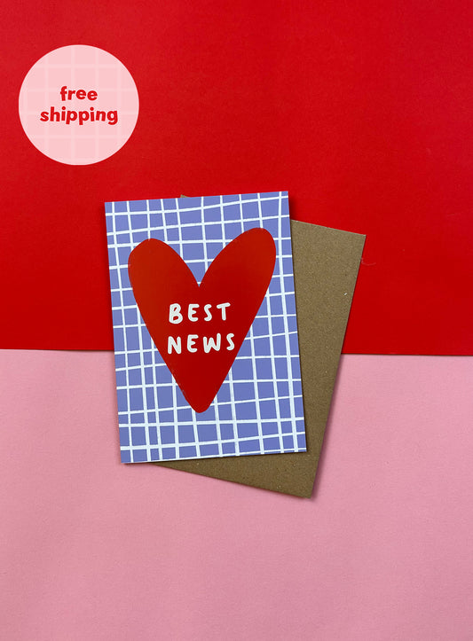 Best News Celebration Card