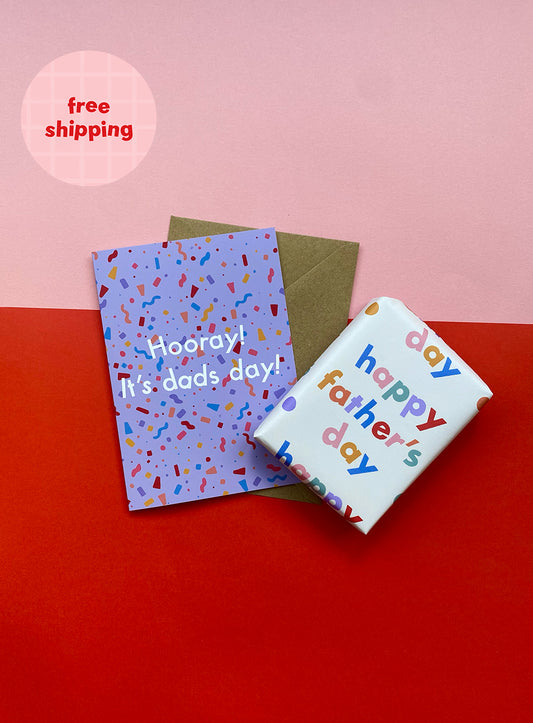 Hooray! It’s Dads Day Celebration Card