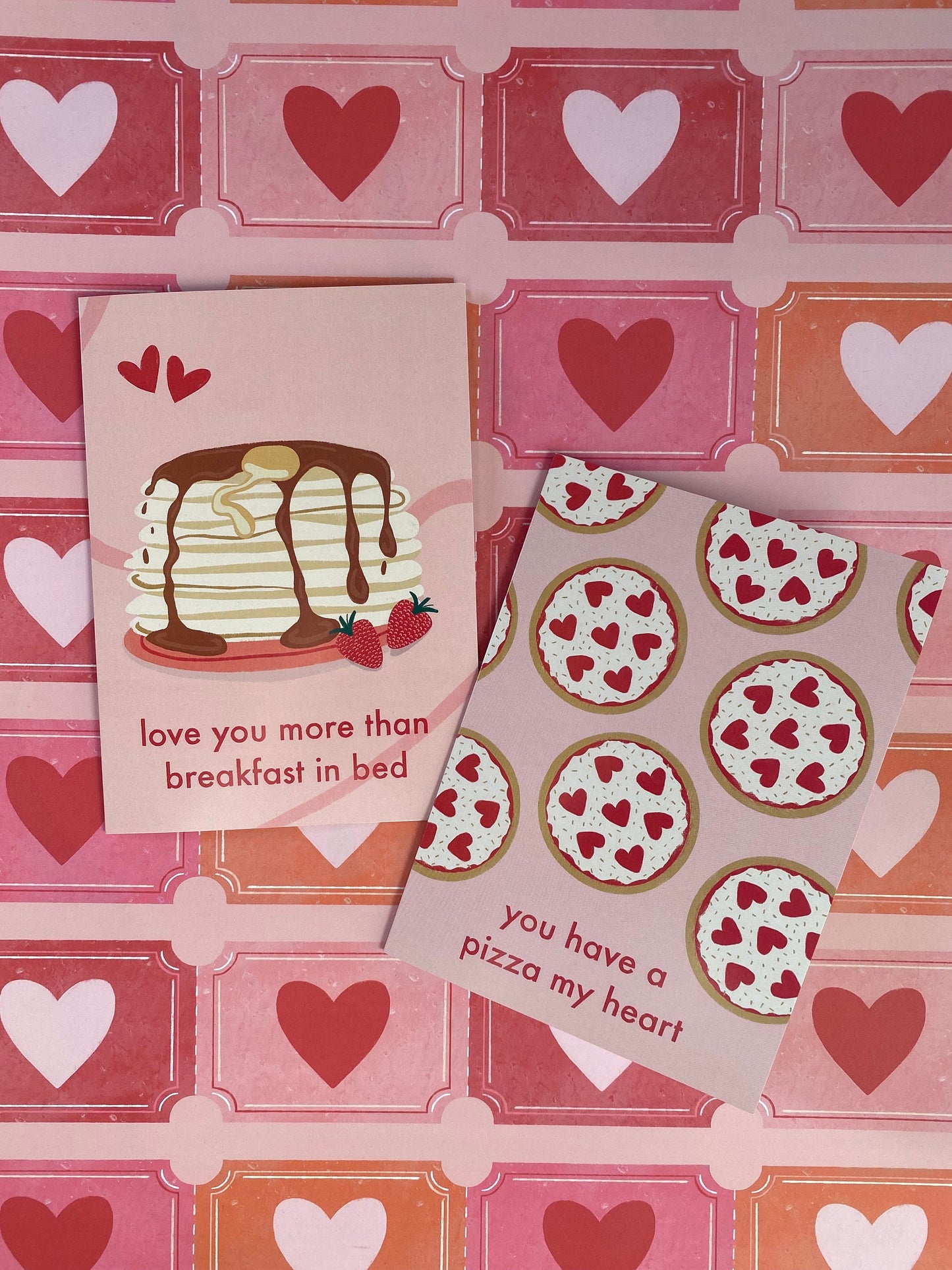 You Have A Pizza My Heart Romance Card