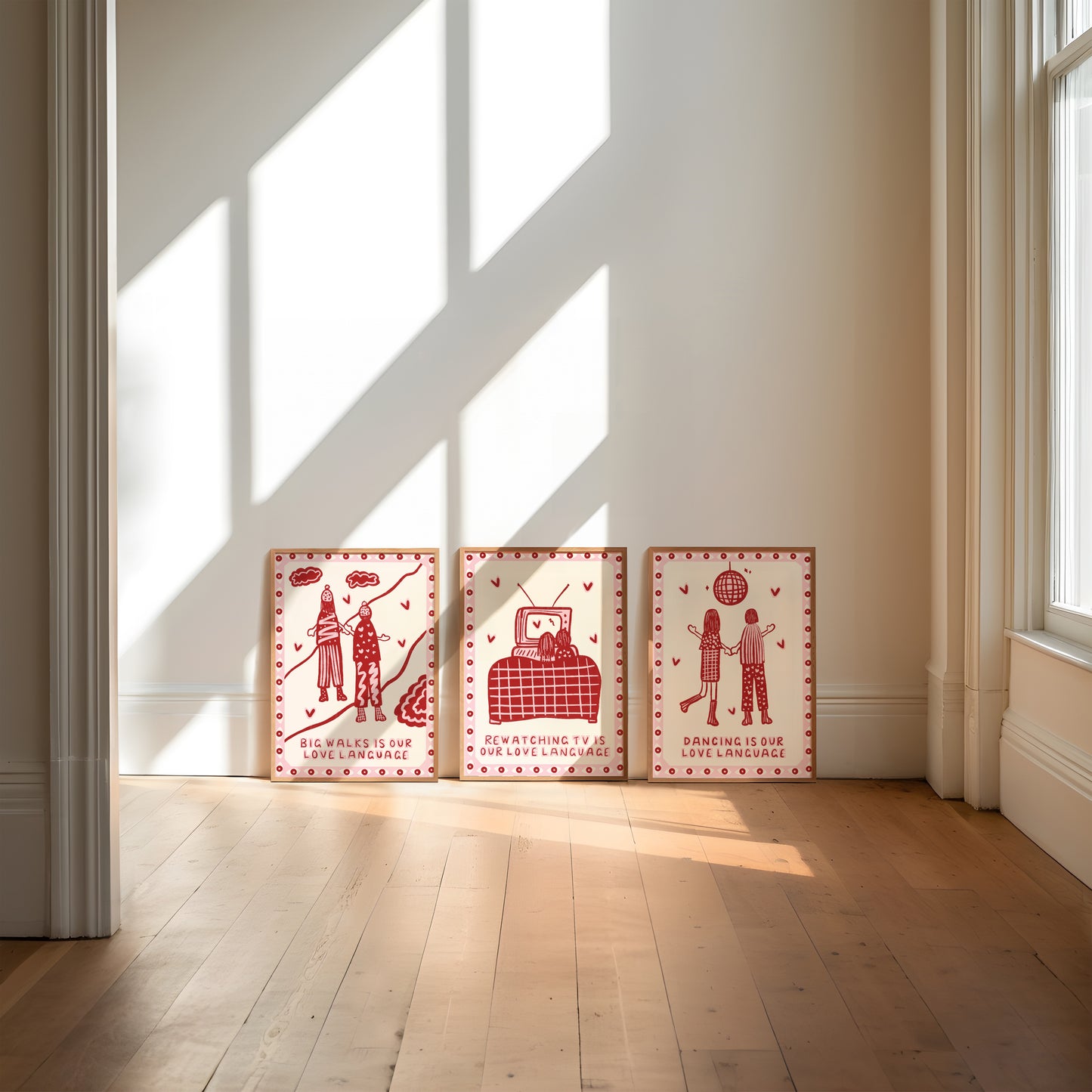 Dancing Is Our Love Language Cute Couples Print