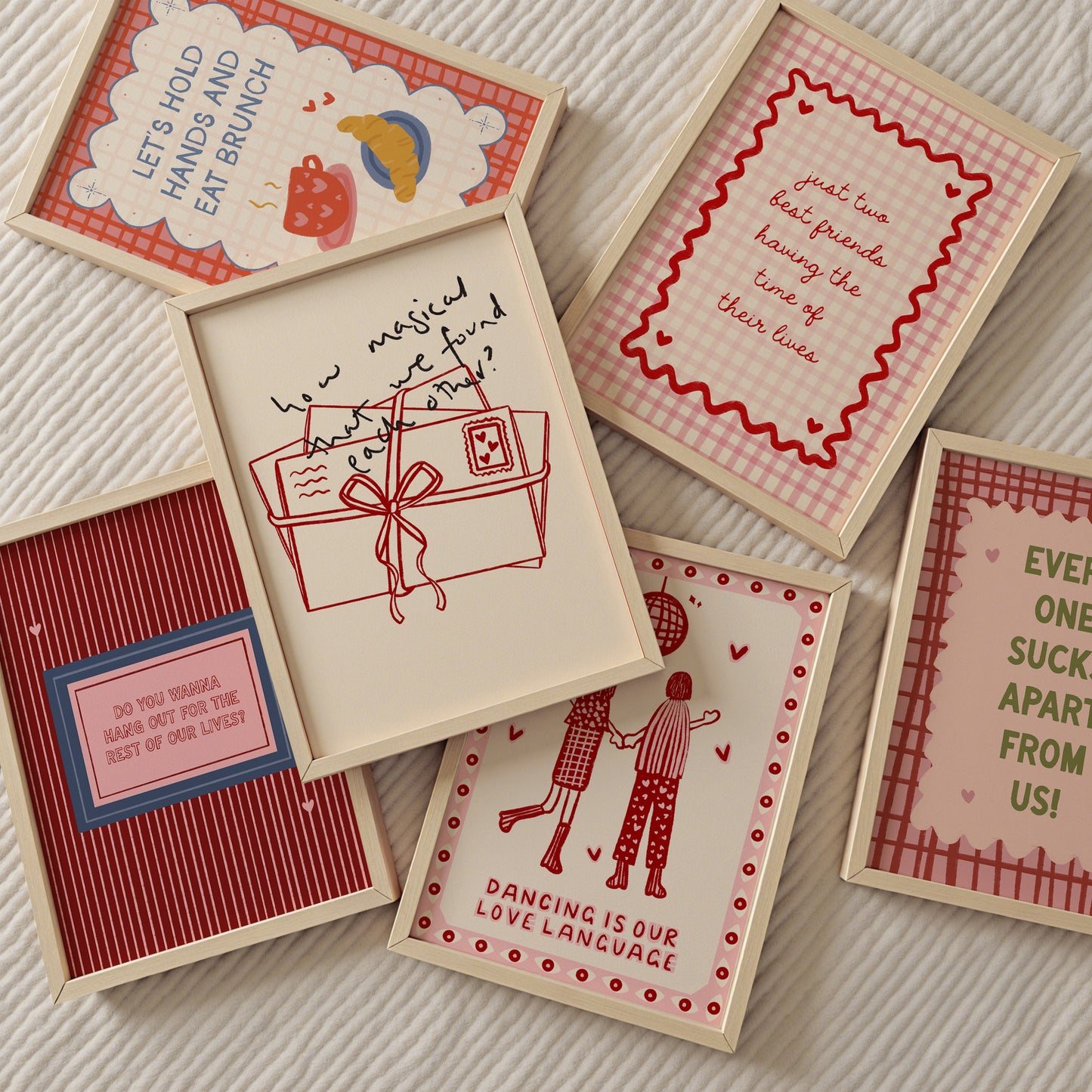 Everyone Sucks Apart From Us! Funny Couples Print