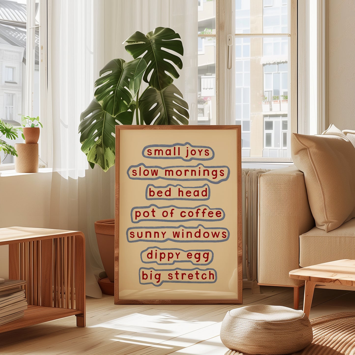 Small Joys print