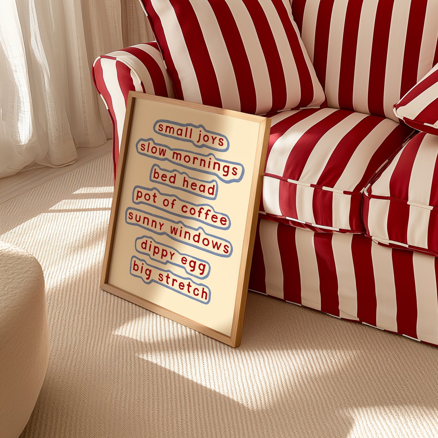 Small Joys print