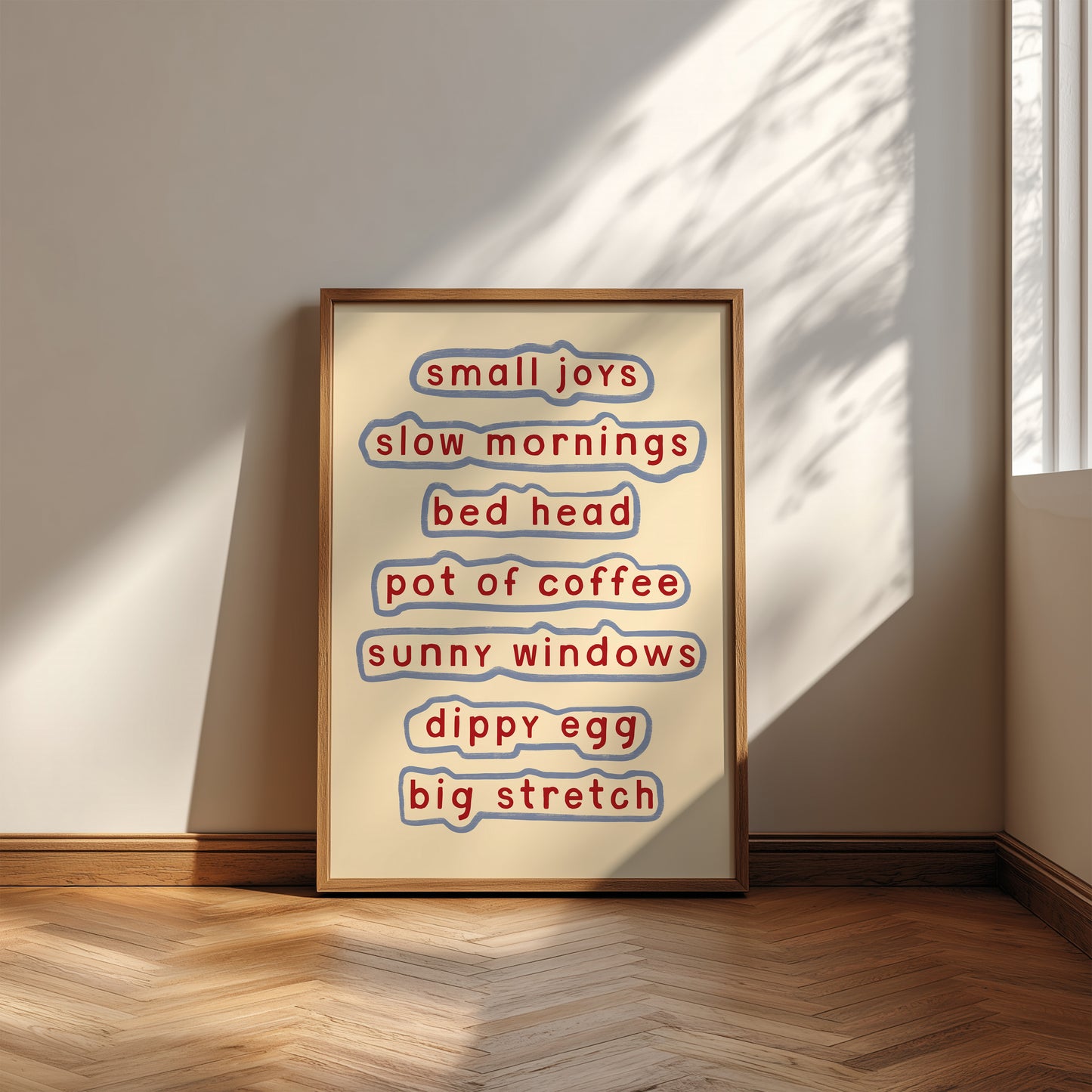 Small Joys print
