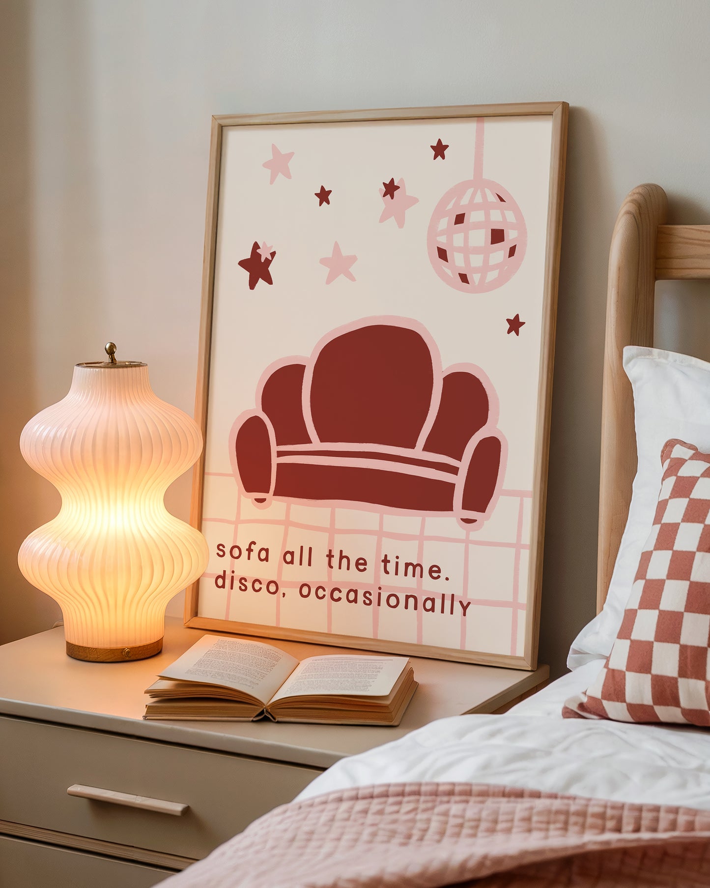 Sofa All The Time. Disco, Occasionally print